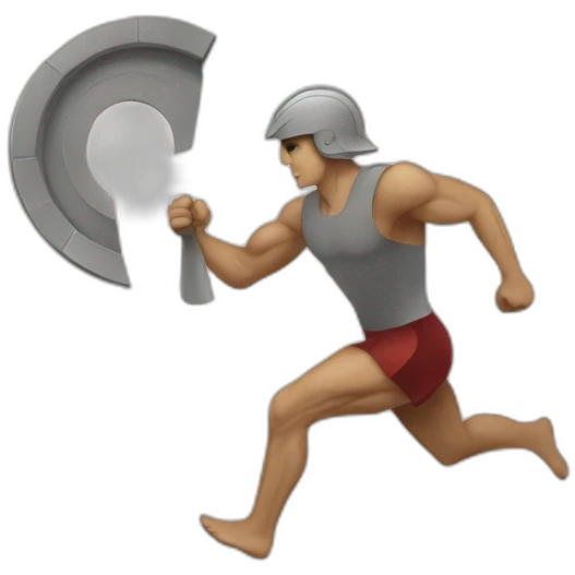 Spartan mile emoji