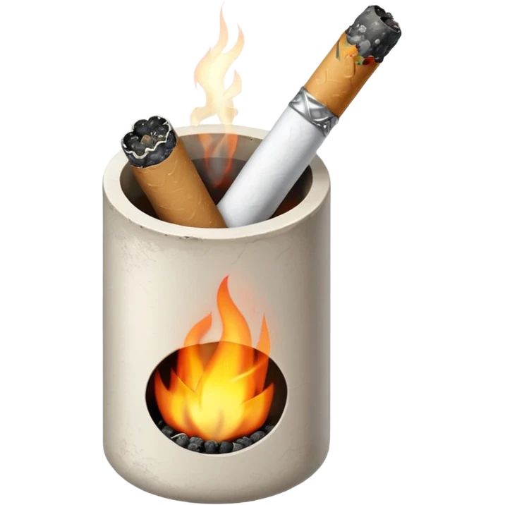 Burning cigarette  emoji