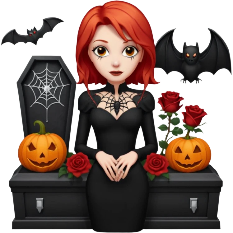 Chris motionless  🕸🦇🎃🥀⚰️🖤🪦🎶🎤👩‍🦰 emoji