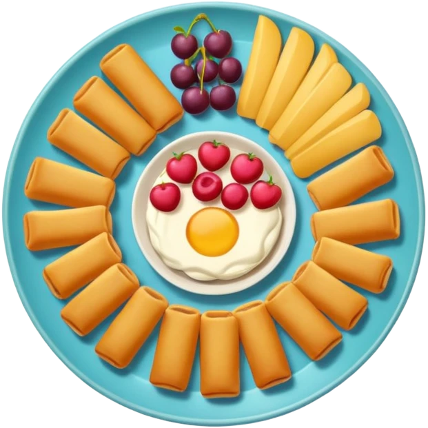 Aesthetic food emoji