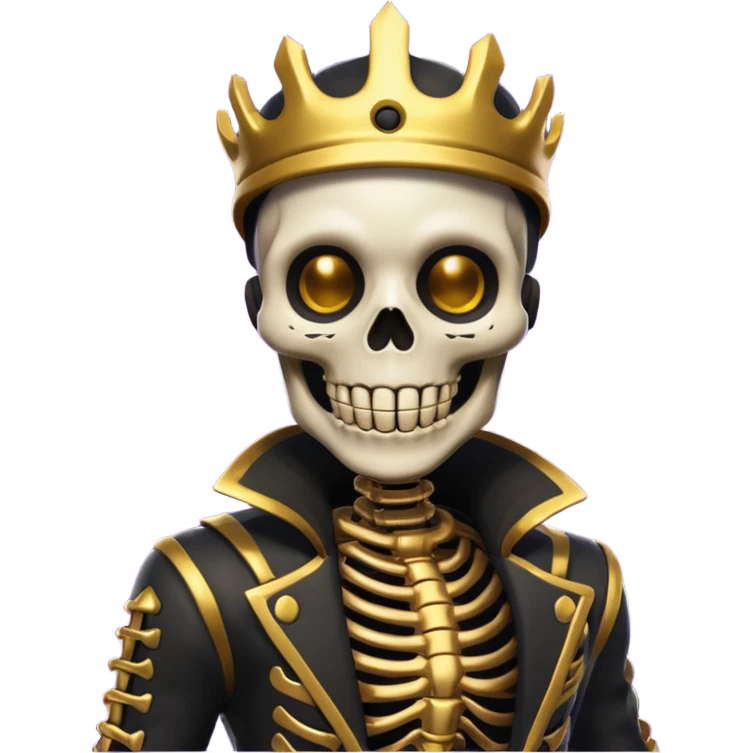creame un emote de la skin Inferno Skeleton Balvin de fortnite emoji