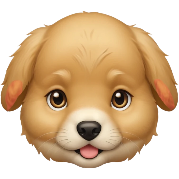 Golden Baby puppy face 🐶 emoji