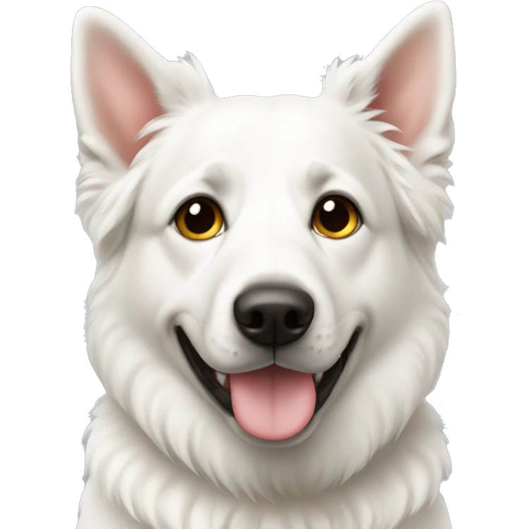 White Swiss Sheppard emoji