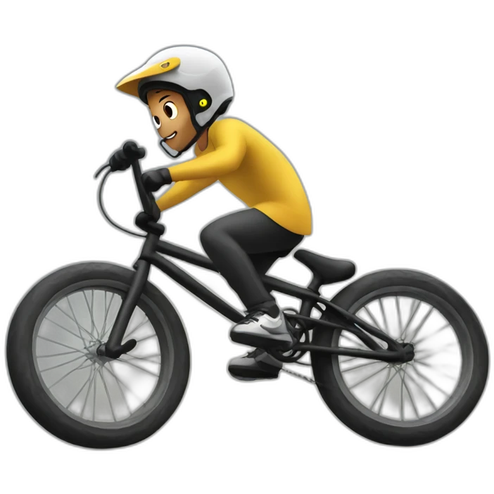 Bmx rider emoji
