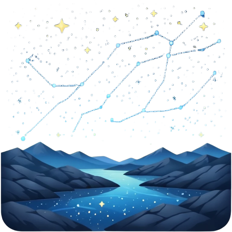 Starry Sky:  emoji