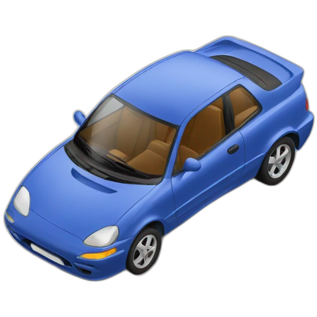 Voiture de course emoji