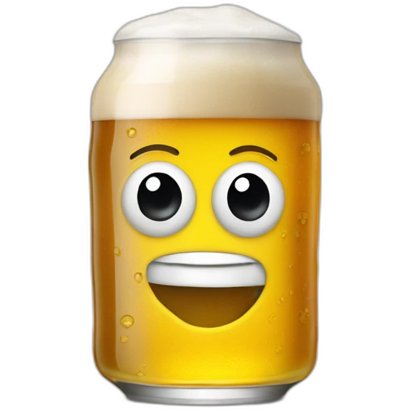 bob l'eponge avec une biere emoji