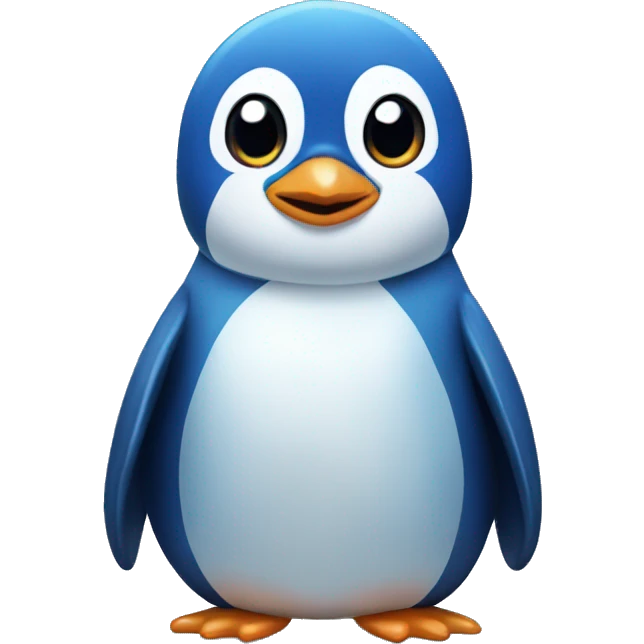 blue penguin emoji