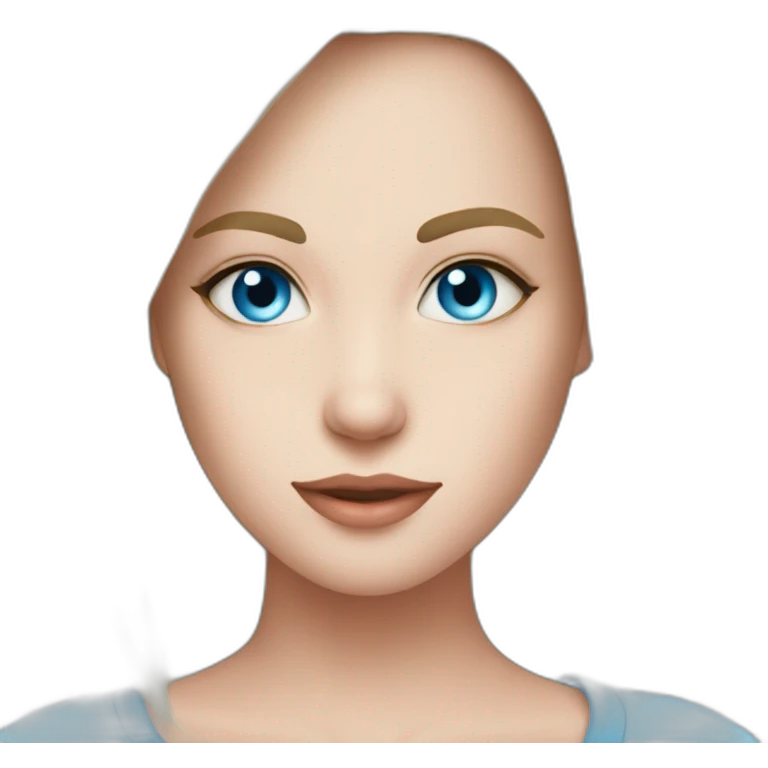 Mother blue eyes white skine love baby son white skine blue eyes emoji