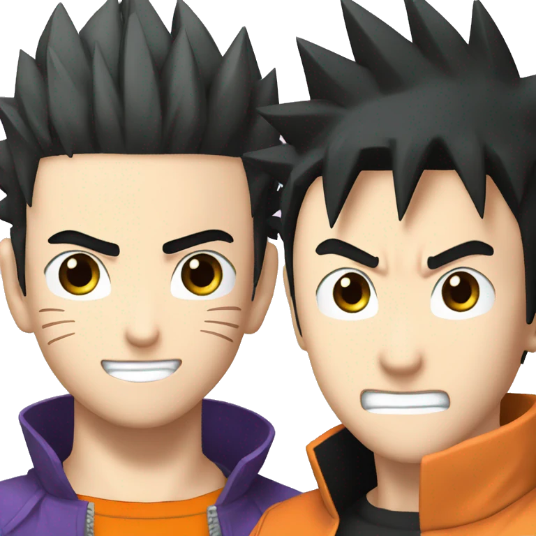 Gohan and naruto emoji