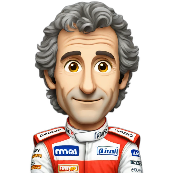 alain prost emoji