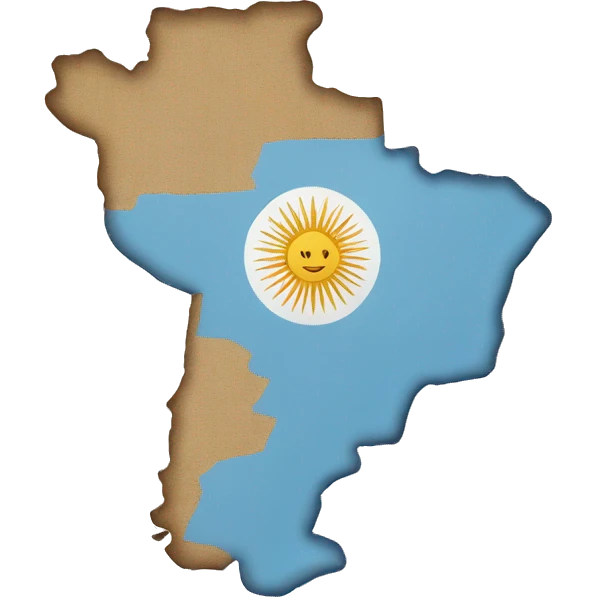 argentina map emoji