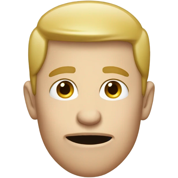 White man covering his mouth with a finger as a sign of secrecy emoji