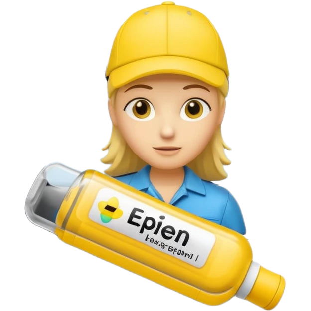 EpiPen in car emoji