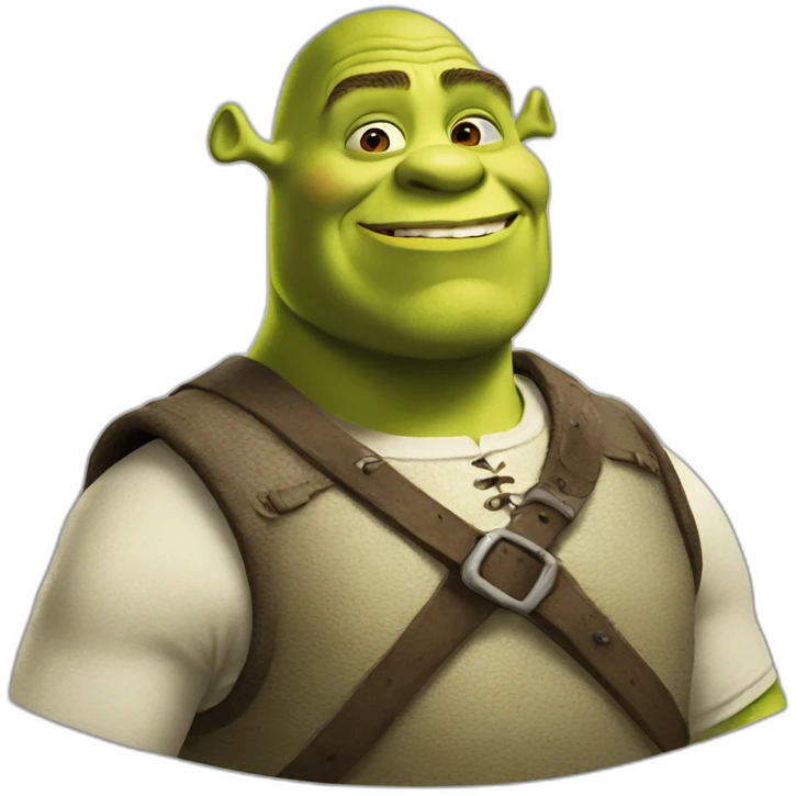 white-shrek emoji