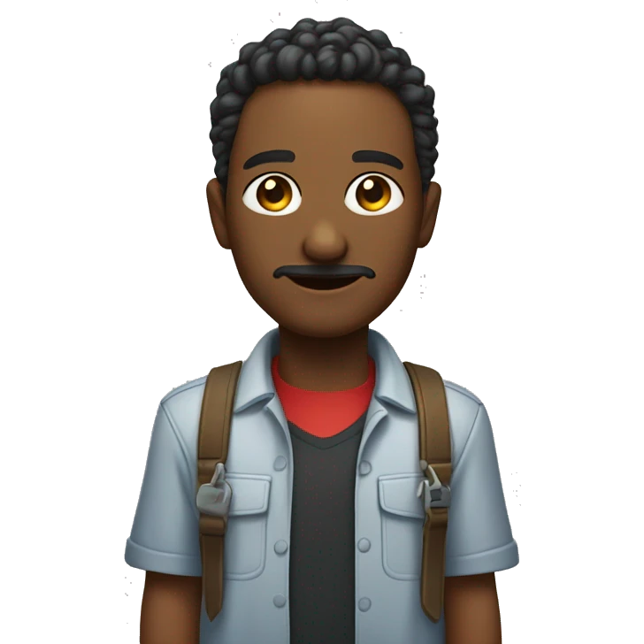 A mixture of ⏳and 🥵 emoji