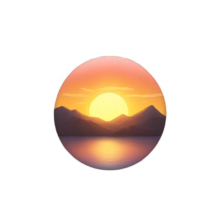 Sunrise  emoji