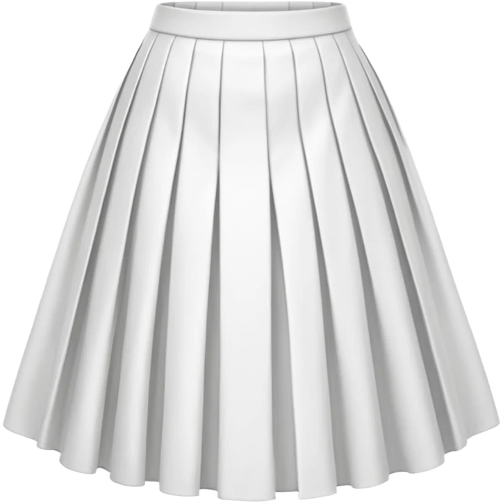 White skirt emoji