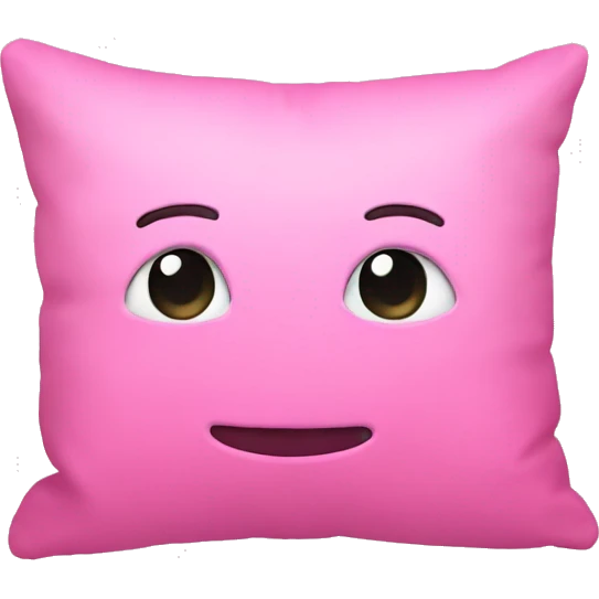 Pink pillow emoji