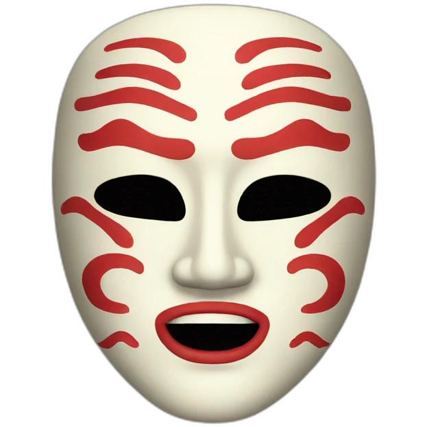 Japanese mask emoji