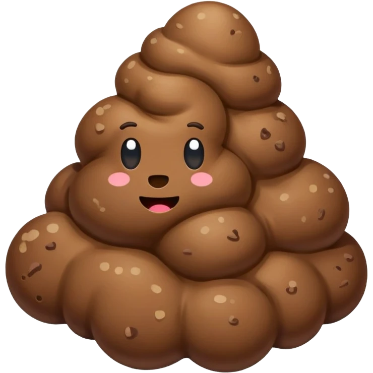 Poop in space  emoji