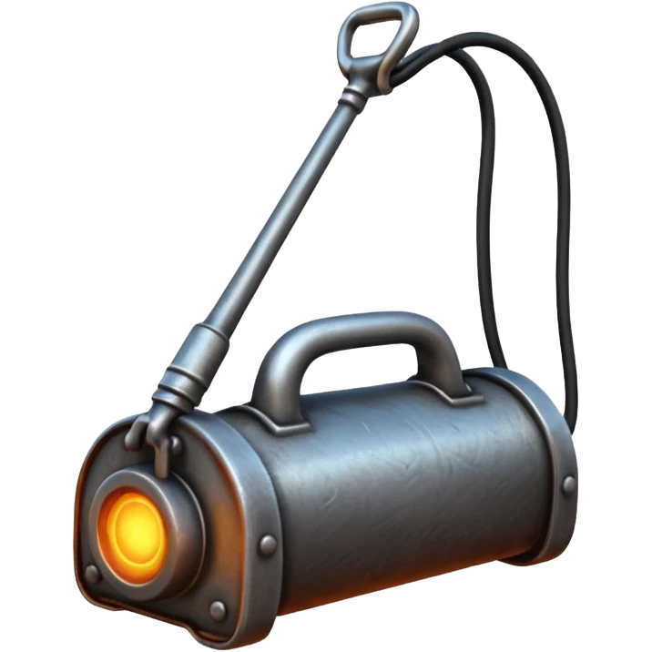 hot iron metal rod emoji