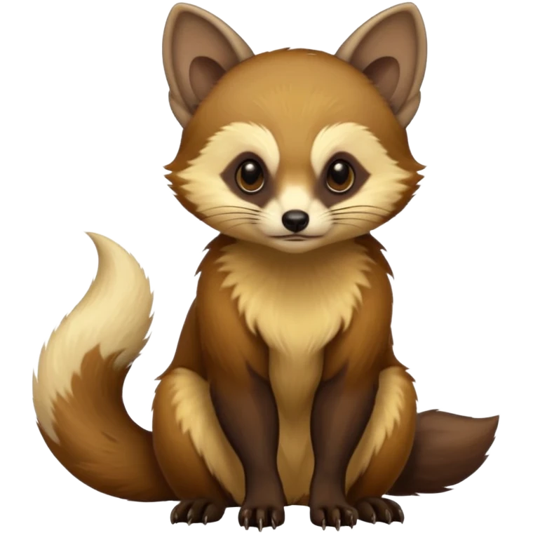 Two-bladed marten, tree marten emoji