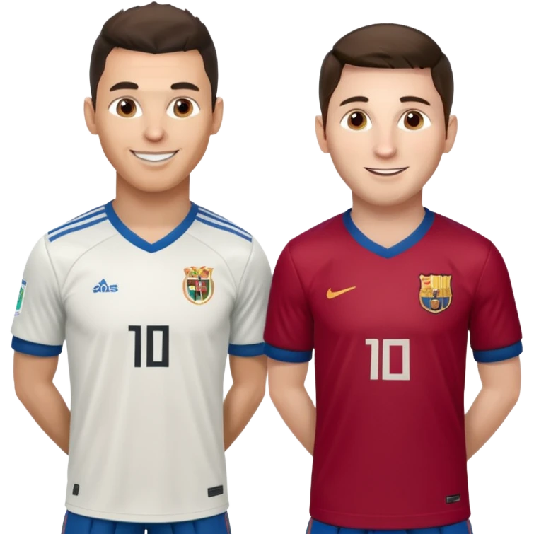 Cr7 con messi emoji