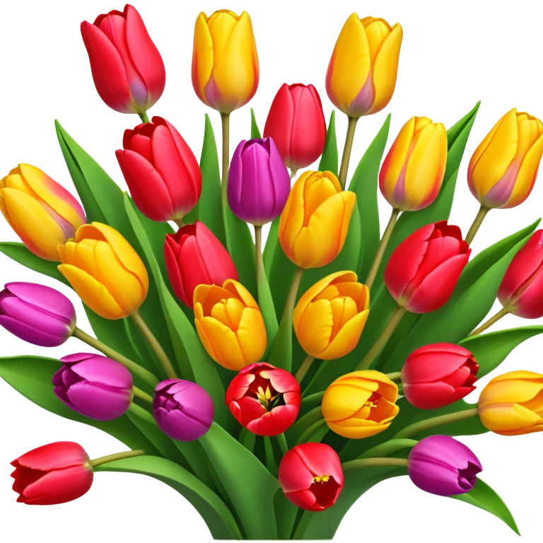 Tulip bouque  emoji