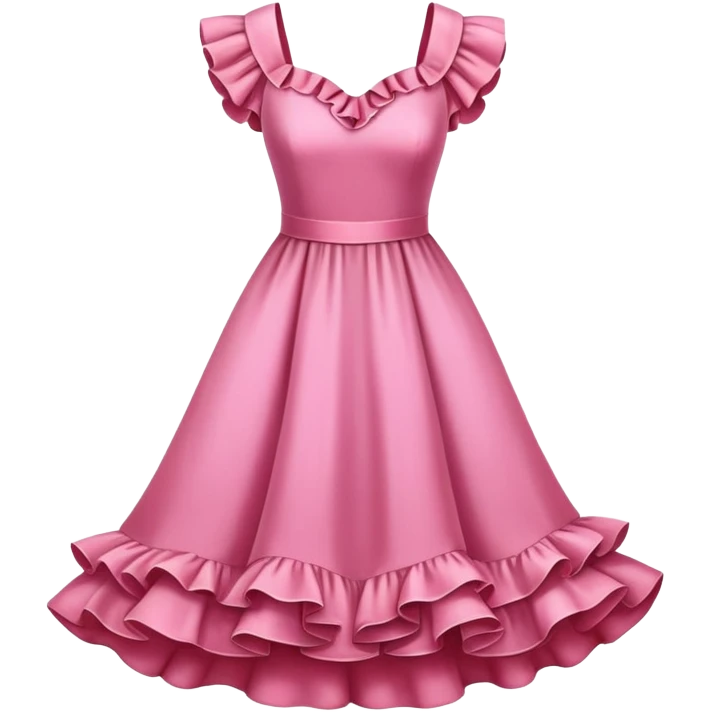 pink dress emoji
