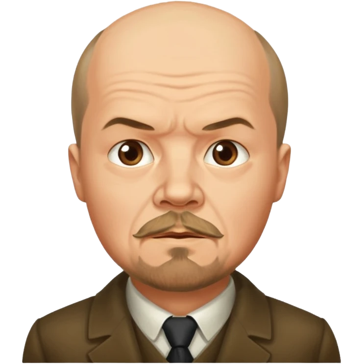 surprised Lenin Realistic emoji