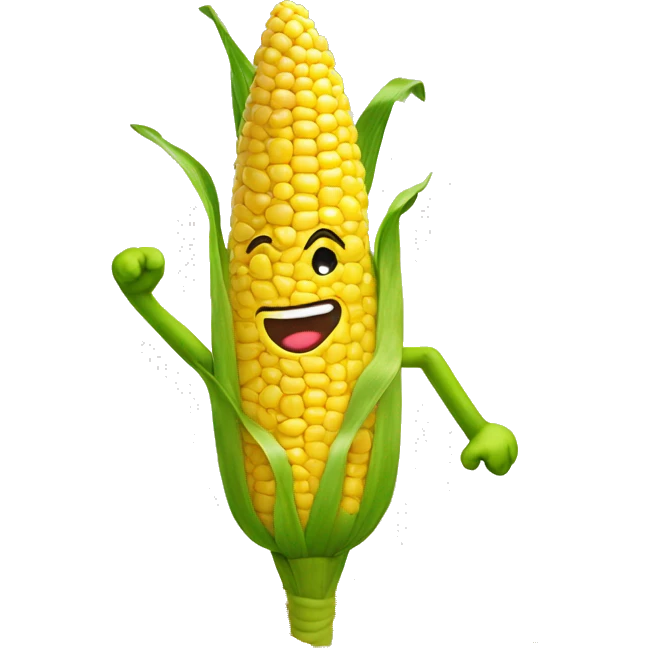 Corn dancing emoji