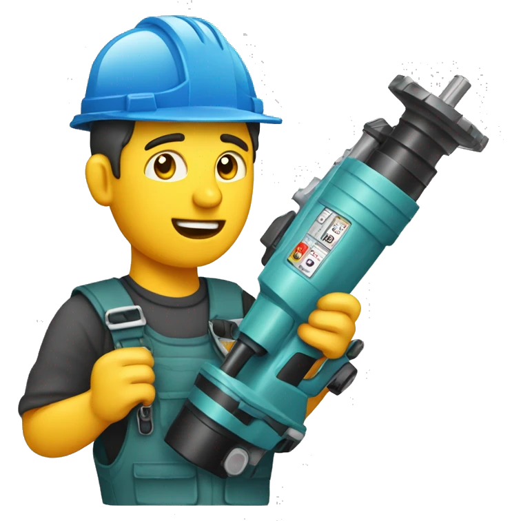 A Cordless Driller withoit a person emoji