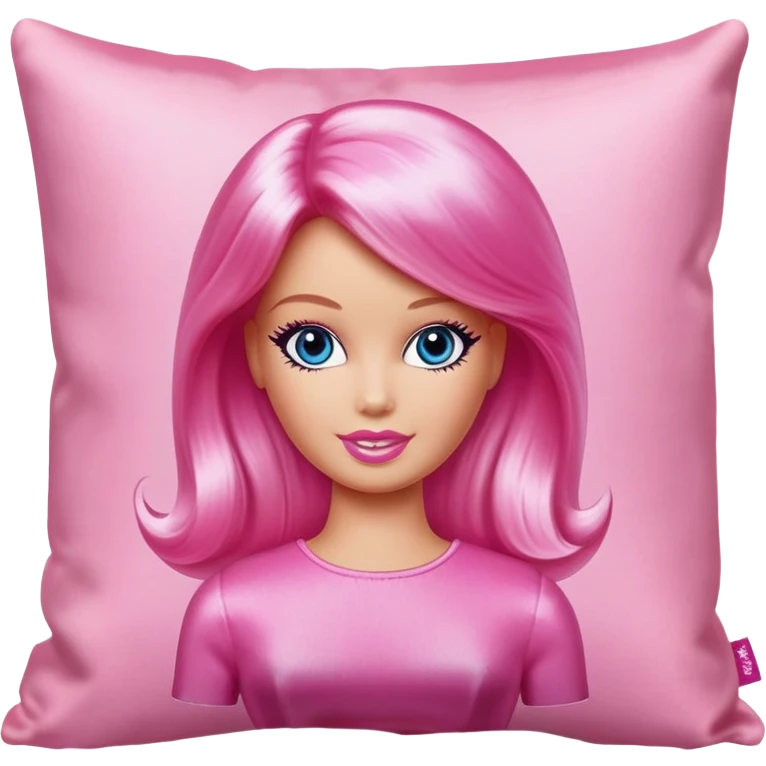 pink barbie pillow emoji