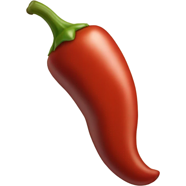 Red chile emoji