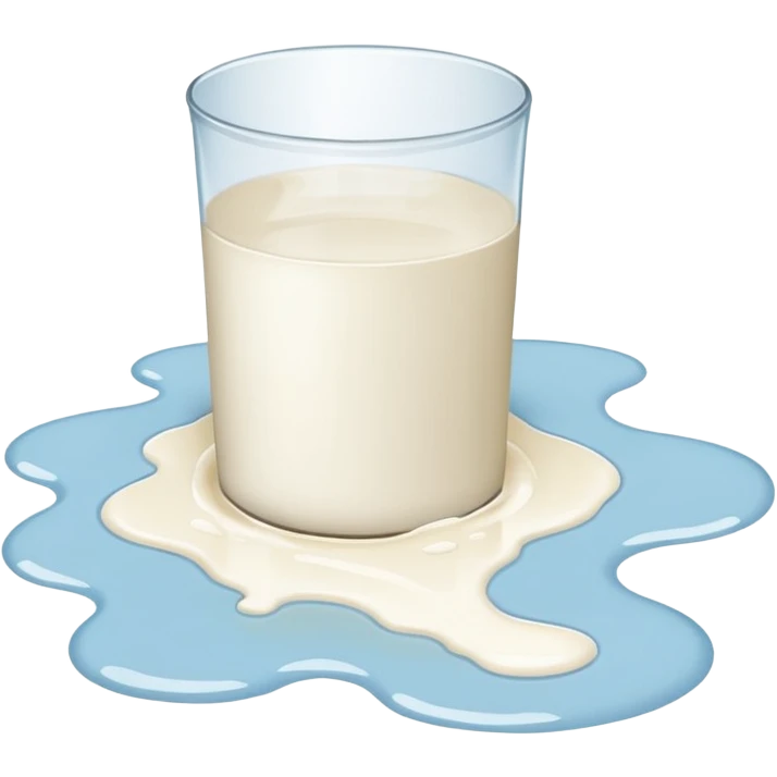 Spilled milk emoji
