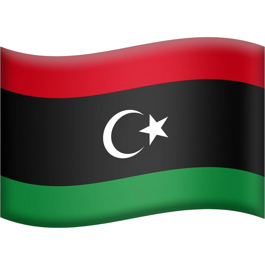 Old Libya Flag emoji