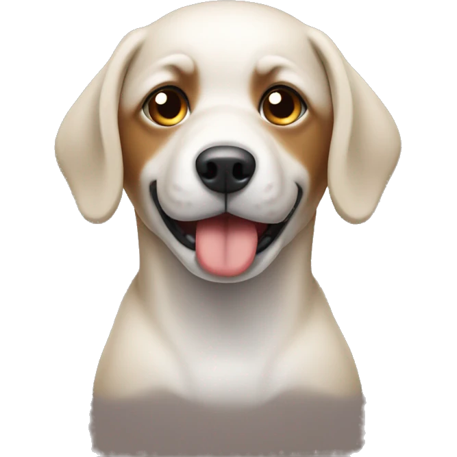 Sort havaniser hund emoji