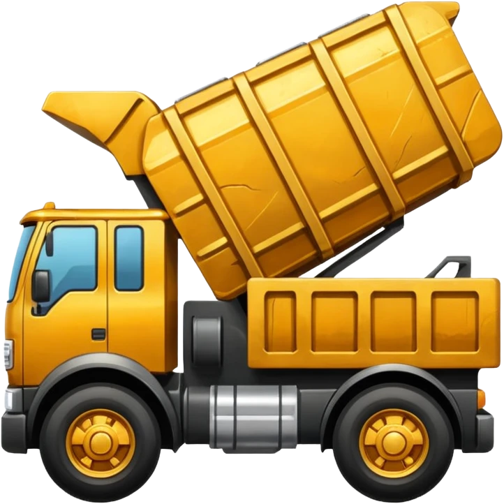 gold ore truck emoji