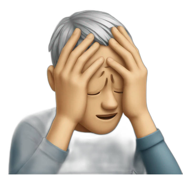 face palm emoji
