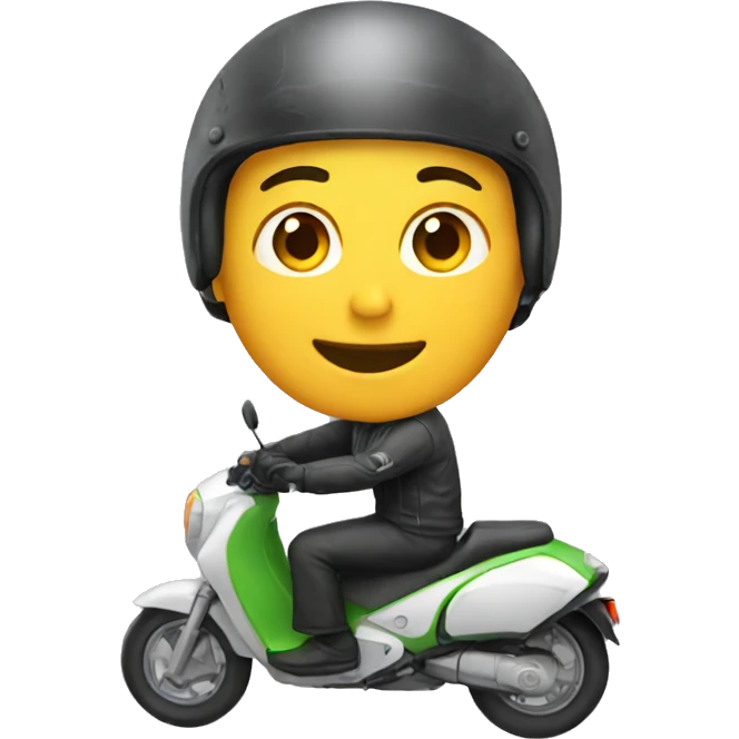 Moto delivery emoji