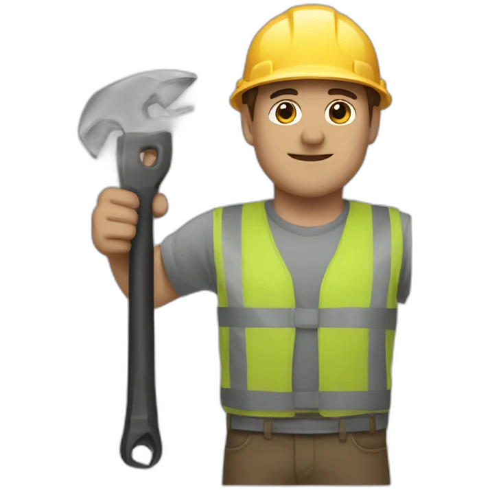 one man and a tool emoji