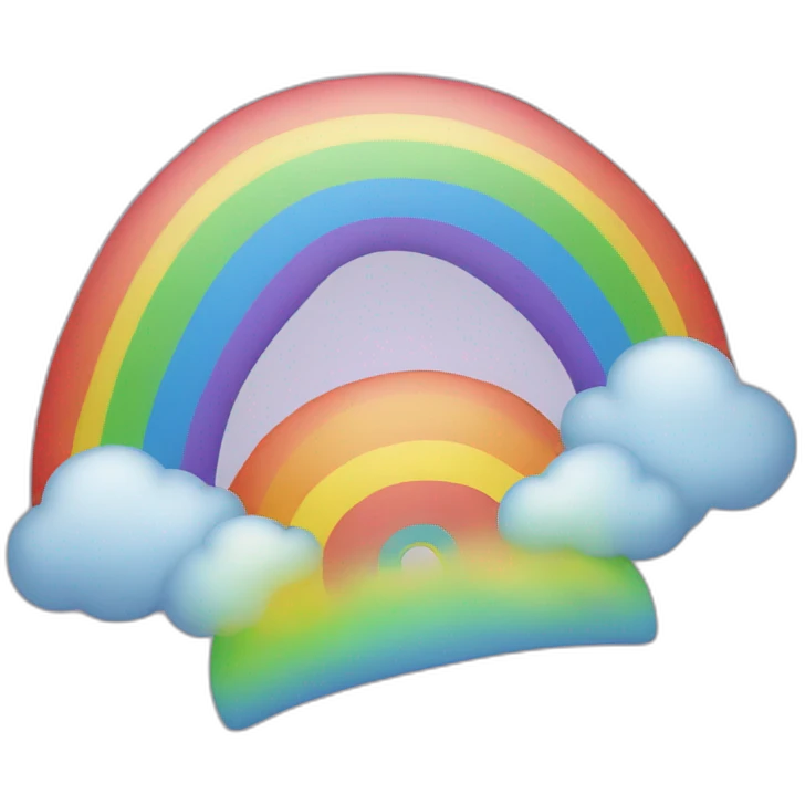 Rainbow emoji