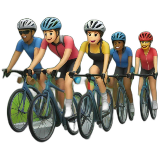 Group bike ride emoji