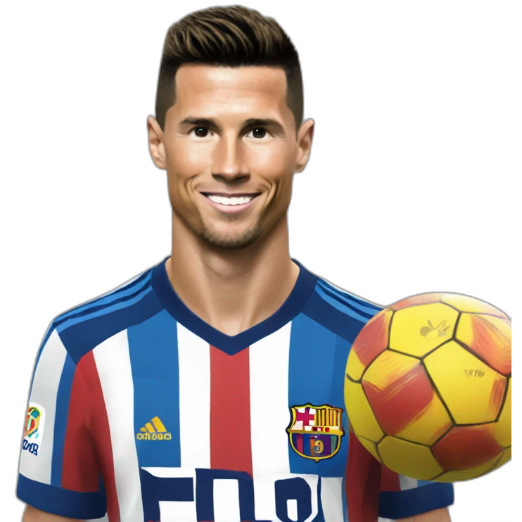Ronaldo sur Messi emoji