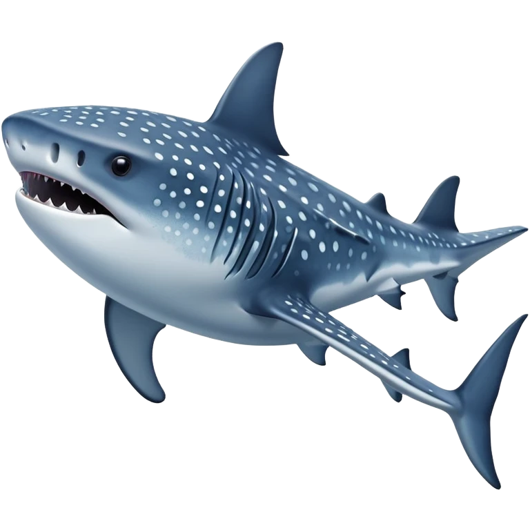Whale shark emoji