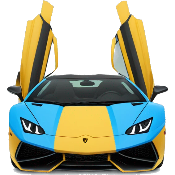 Lamborghini, Blau emoji