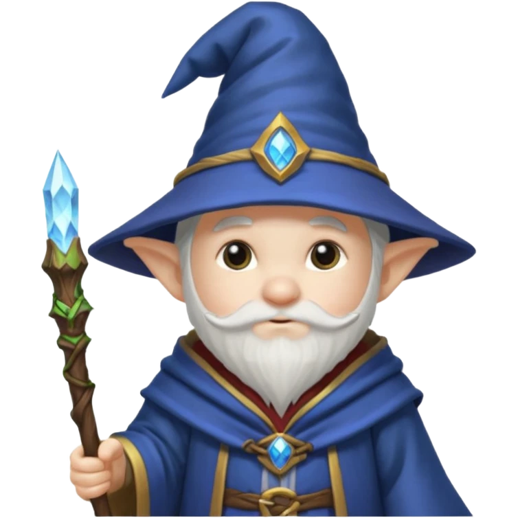 Male Gnome Mage Blizzard World of Warcraft  emoji