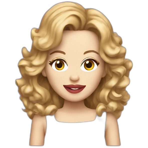 Kylie Minogue emoji