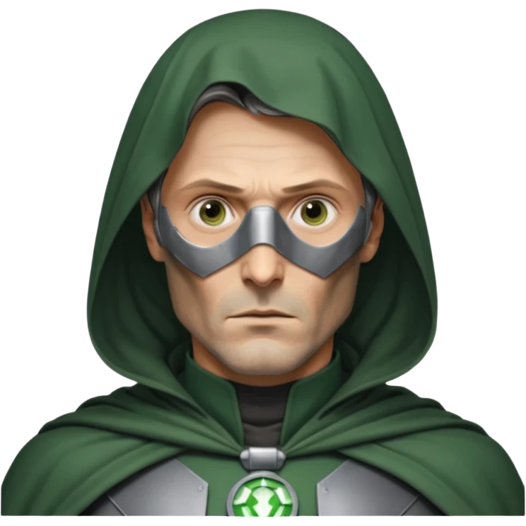 Mads Mikkelsen as Doctor Victor von Doom No mask emoji